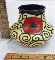 Continental Art Pottery Vase