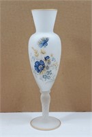 Vintage Satin Glass Vase