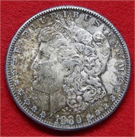 1886 S Morgan Silver Dollar