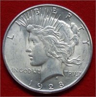 1928 S Peace Silver Dollar