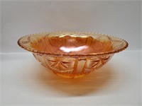 Vintage Star & File Carnival Imperial Glass Bowl