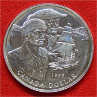 1995 Canada Sterling Silver Hudson Bay Co Commem