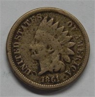 1861 Indian Head Cent
