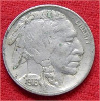 1916 S Buffalo Nickel