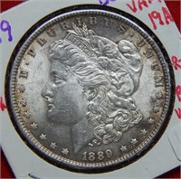 1889 Morgan Silver Dollar VAM19A