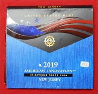 2019 American Innovations $1 REV Proof Coin NJ