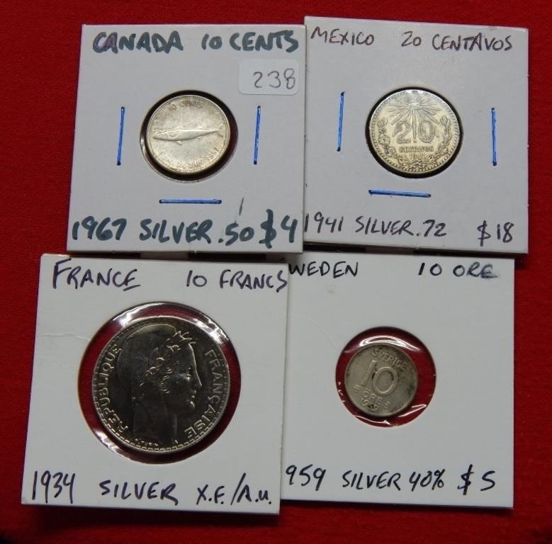 Weekly Coins & Currency Auction 3-29-24