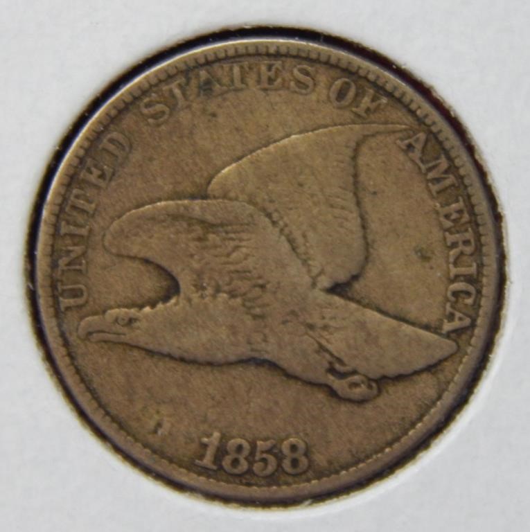 1858 Flying Eagle Cent