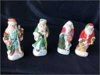 Ceramic Santa's