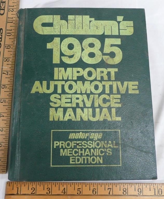 Chilton's  1985 Import Service Manual