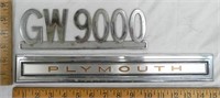 Plymouth and GW9000 Fender Markers