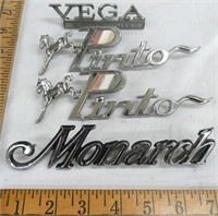 Vega, Pinto, Monarch Fender Markers