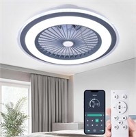 EINRZi CEILING FAN W/ LIGHTS & REMOTE CONTROL