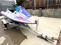 1996 POLARIS WAVE RUNNER PLUS TRAILER