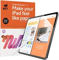 $8  KCT 2-Pack Screen Protector for iPad Pro 12.9