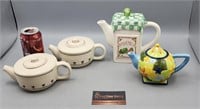 Assortment of Teapots