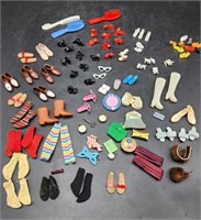 Group of Misc Barbie Shoes & Accessories