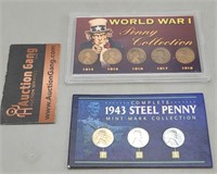 World War I Penny Collection, 1943  Steel  Mint
