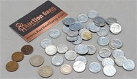 Coins -Wheat Pennies Etc