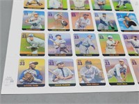 Stamp Sheets Baseball 33c