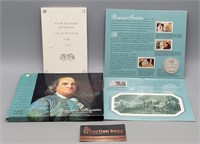 90% Silver Ben Franklin Coin & Chronicles Set