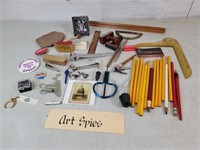 Misc Stamps, Pencils, Rulers & More