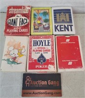 Lot of Playing Cards Airlines  Kent