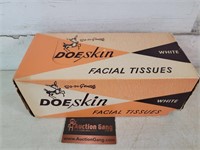 Vintage DoeSkin Facial Tissues - Box Has Damage