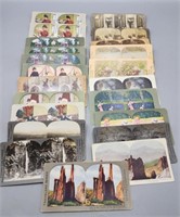 Group of stereo cards