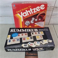 Yahtzee & Rummikub Games