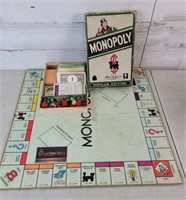 Monopoly Game Board 1946-1954