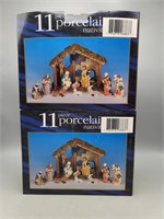 Porcelain Nativity Scenes