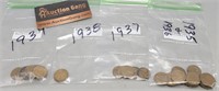 1935-39 Wheat Pennies