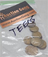 Teens Wheat Pennies