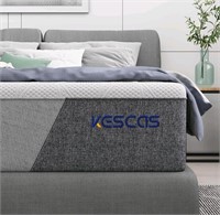 Kescas 10 Inch Spring Hybrid Twin Mattress