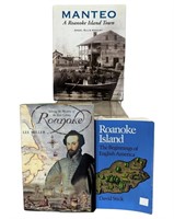(3) Roanoke Island & Manteo NC Books