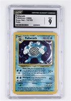 GRADED POKEMON POLIWRATH CARD