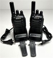 (2) x 2-WAY RADIOS WITH CHARGERS