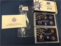 United States Mint Proof Set 1999