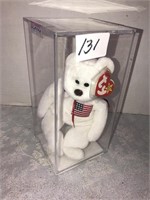 TY Beanie Baby Libearty sealed in case