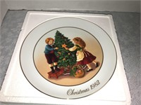 Avon Christmas plates 80,81,82