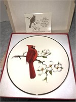 Avon Cardinal plate