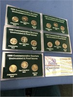 50 States Commemorative Quarters 1999