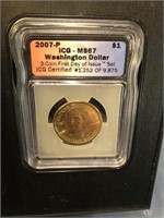 2007-P Washington Dollar US Mint