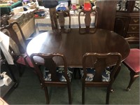 Ethan Allen Dining room table and chairs