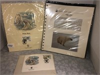 WWF Collector Stamp Polar bear