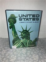 United States Liberty Stamp Album as found