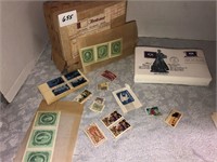 Misc stamps and State stamps in package