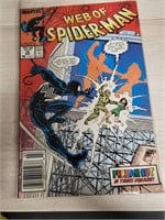 Marvel Web of Spider-Man #36 1st Tombstone