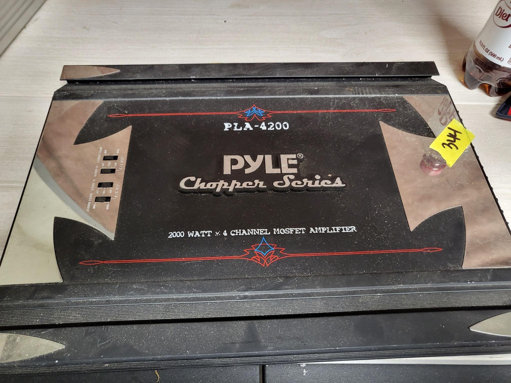 Pyle PLA-4200 2000 watt car audio amplifier